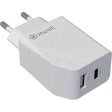 Carregador de Parede Muvit USB 18W + PD Tipo C 20W - Branco Discount