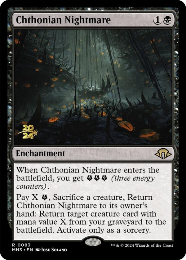 Chthonian Nightmare [Modern Horizons 3 Prerelease Promos] Supply