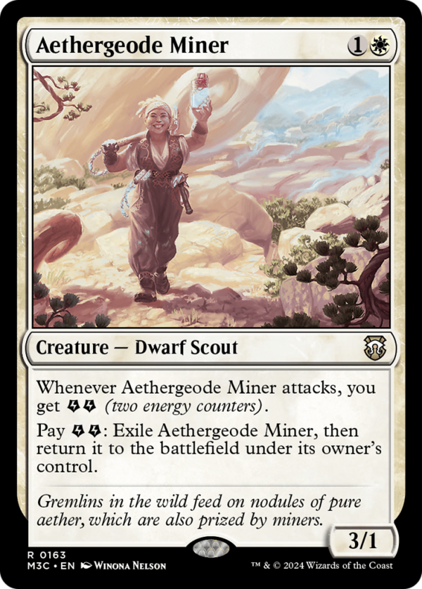 Aethergeode Miner [Modern Horizons 3 Commander] Online Sale