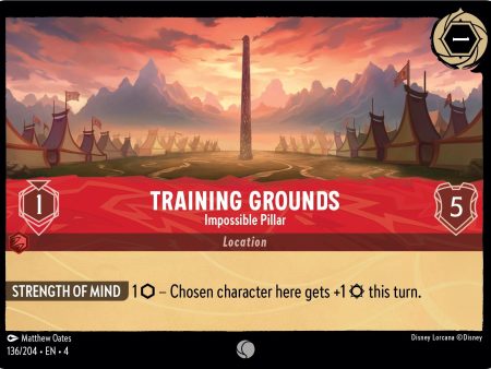 Training Grounds - Impossible Pillar (136 204) [Ursula s Return] For Sale