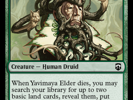 Yavimaya Elder (Ripple Foil) [Modern Horizons 3 Commander] Cheap