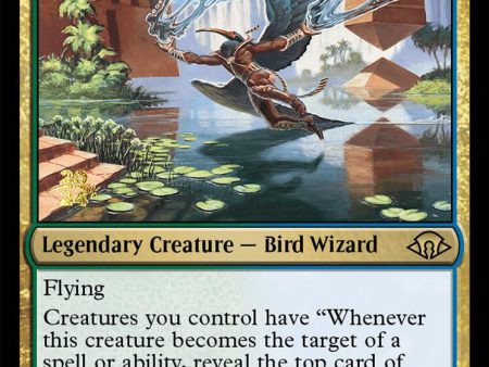 Nadu, Winged Wisdom [Modern Horizons 3 Prerelease Promos] on Sale