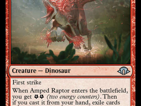 Amped Raptor (Ripple Foil) [Modern Horizons 3] Fashion