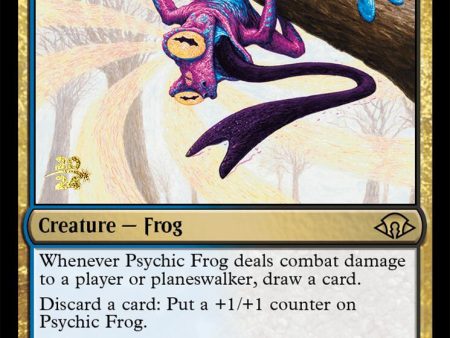 Psychic Frog [Modern Horizons 3 Prerelease Promos] Hot on Sale