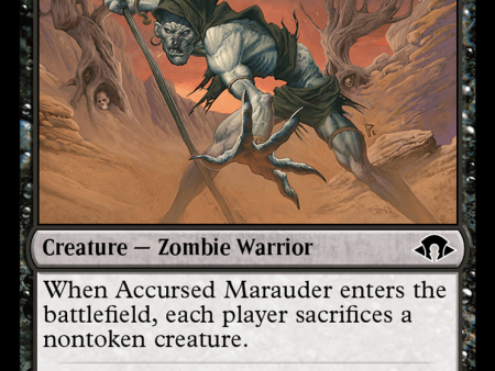 Accursed Marauder (Ripple Foil) [Modern Horizons 3] Online Hot Sale