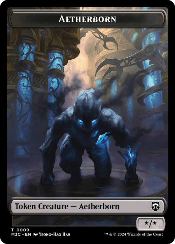 Aetherborn    Thopter Double-Sided Token [Modern Horizons 3 Commander Tokens] Discount