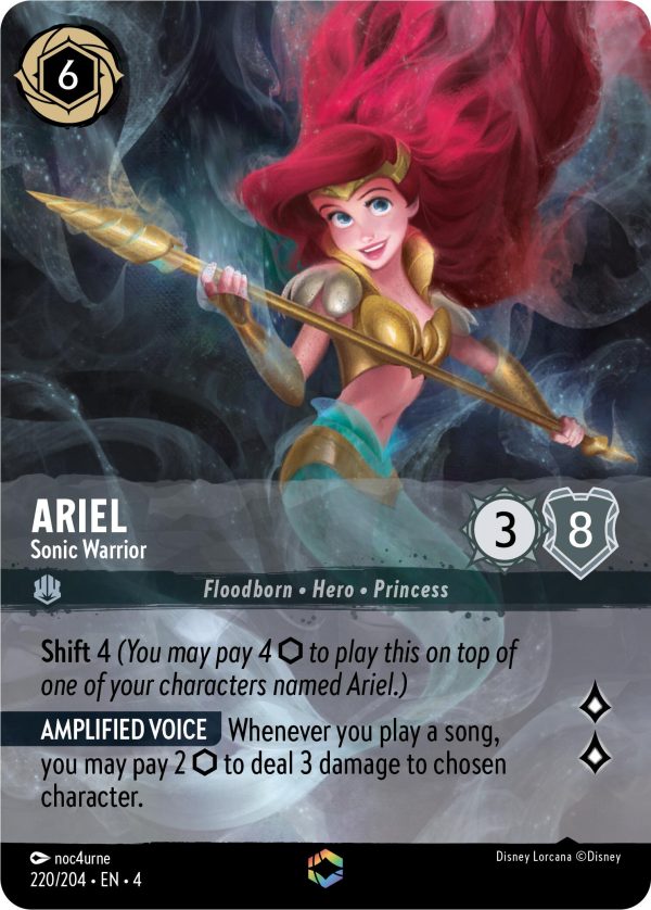 Ariel - Sonic Warrior (Enchanted) (220 204) [Ursula s Return] For Discount