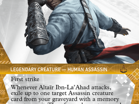 Altair Ibn-La Ahad (Showcase) (Textured Foil) [Assassin s Creed] Online