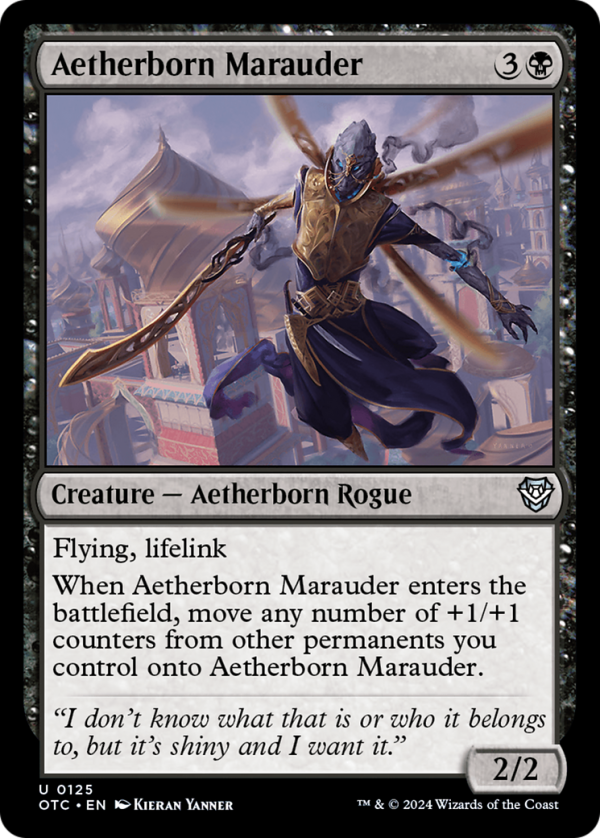 Aetherborn Marauder [Outlaws of Thunder Junction Commander] Cheap