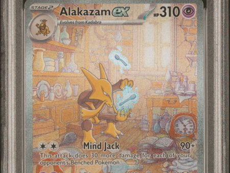 Alakazam ex 201 165 Scarlet & Violet: 151 PSA 9 87753528 Cheap