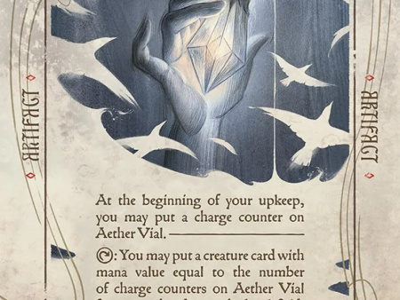 Aether Vial (Rainbow Foil) [Secret Lair Drop Series] For Cheap