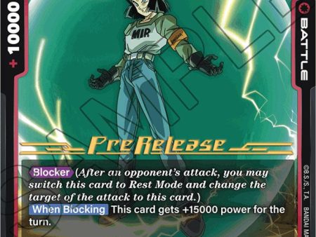 Android 17 (FB01-013) [Awakened Pulse Pre-Release Cards] Hot on Sale