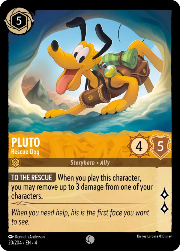 Pluto - Rescue Dog (20 204) [Ursula s Return] Online now