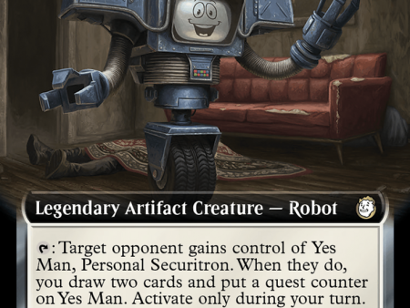 Yes Man, Personal Securitron (Extended Art) [Fallout] Online Sale