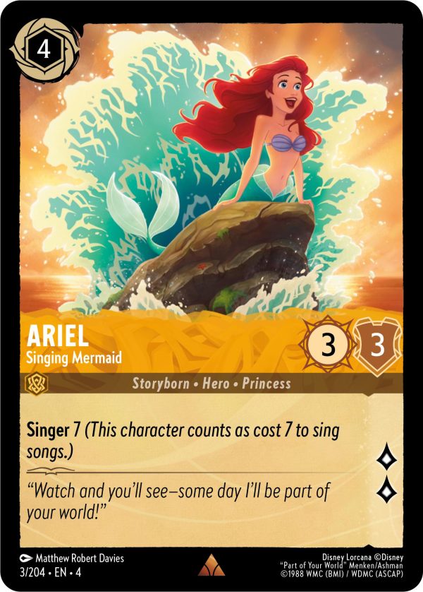 Ariel - Singing Mermaid (3 204) [Ursula s Return] Online Sale