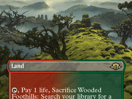 Wooded Foothills (Borderless) [Modern Horizons 3] For Discount