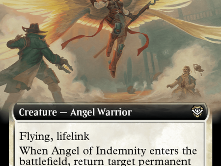 Angel of Indemnity (Extended Art) [Outlaws of Thunder Junction Commander] Cheap