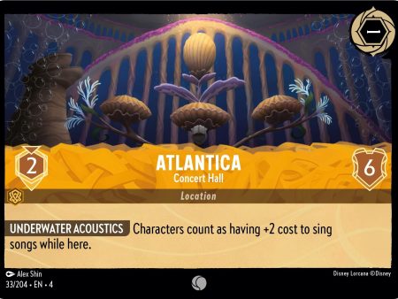 Atlantica - Concert Hall (33 204) [Ursula s Return] Sale