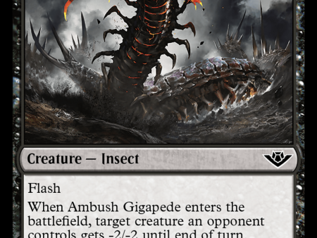 Ambush Gigapede [Outlaws of Thunder Junction] Discount