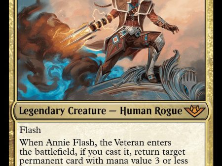 Annie Flash, the Veteran (Promo Pack) [Outlaws of Thunder Junction Promos] For Discount