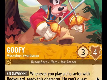 Goofy - Musketeer Swordsman (12 204) [Ursula s Return] Sale