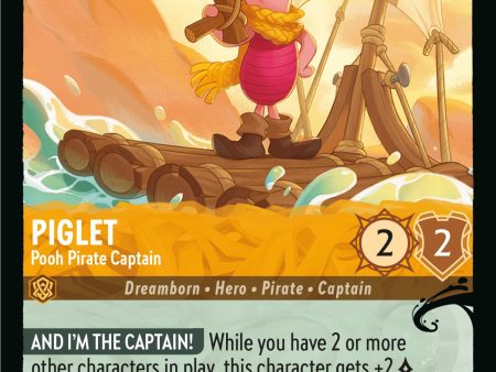 Piglet - Pooh Pirate Captain (223 204) [Ursula s Return] Hot on Sale