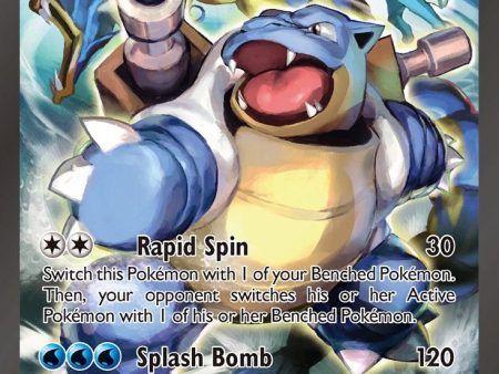 Blastoise EX (XY122) (Jumbo Card) [XY: Black Star Promos] Fashion